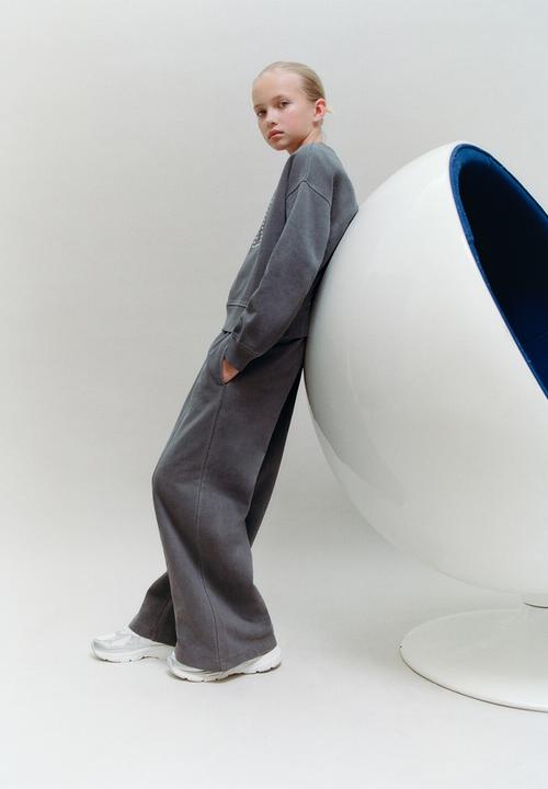 MANGO - Sweatshirt nyset - charcoal