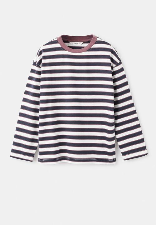 MANGO - T-Shirt LEE - Dark Red