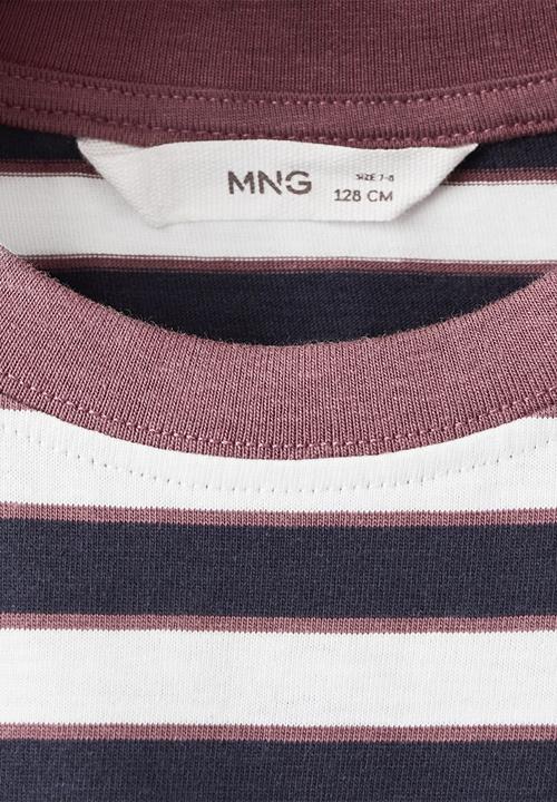 MANGO - T-Shirt LEE - Dark Red
