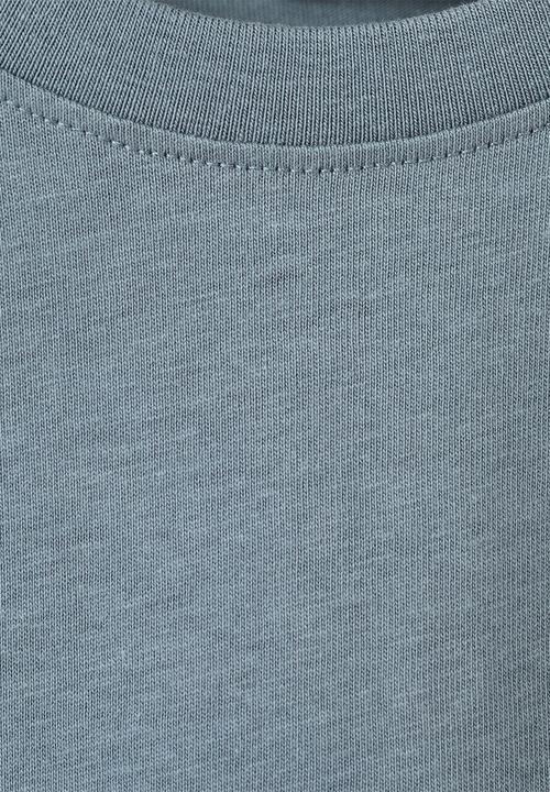 MANGO - T-Shirt SPACE - Turquoise / Aqua