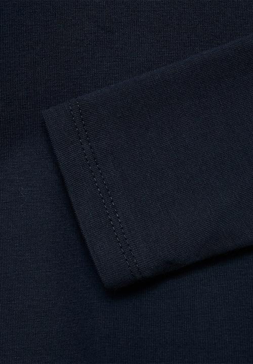 MANGO - T-shirt turbo - navy
