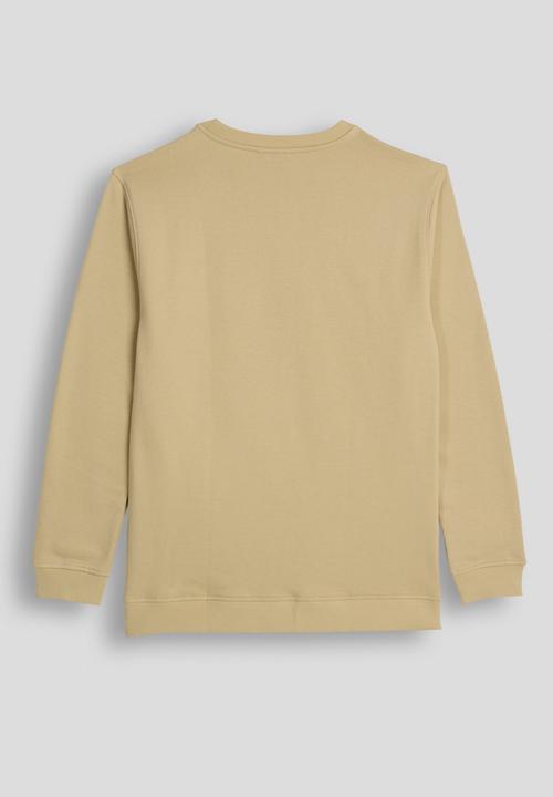 POLO - Harlow printed sport sweater - stone