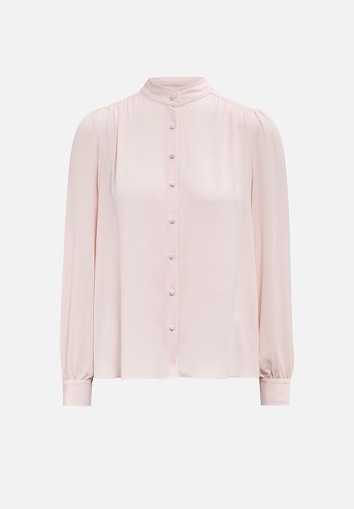 Forever New - Bailey long sleeve blouse in rosewater