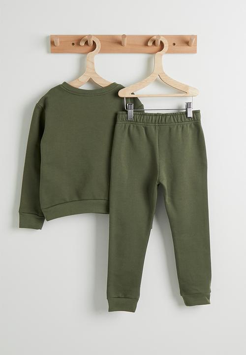 Pop Candy - Sweatset - olive