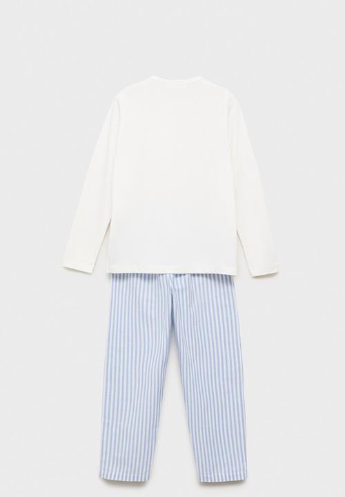 MANGO - Pyjama home - light/pastel blue