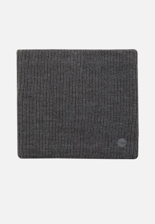 MANGO - Knit scarf - Gray