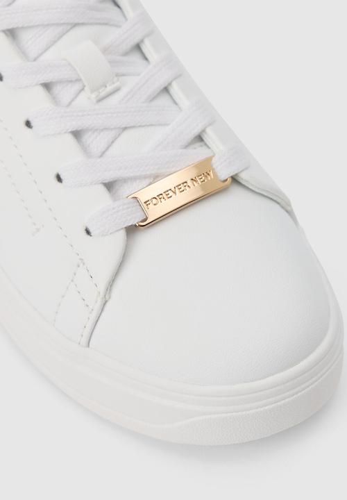 Forever New - Eleanor 3 flatform sneaker in white