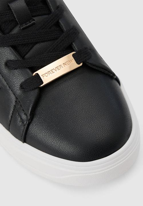 Forever New - Eleanor 3 flatform sneaker in black