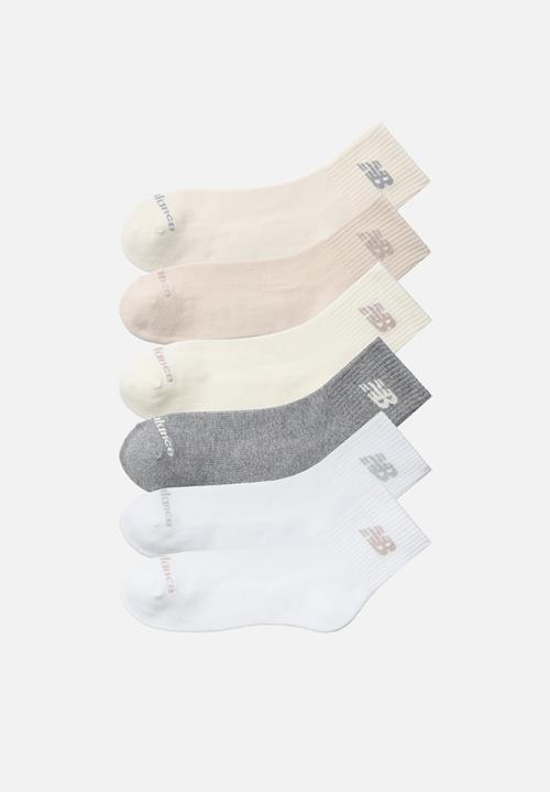 New Balance  - Everyday Ankle Sock 6Pk - Assorted