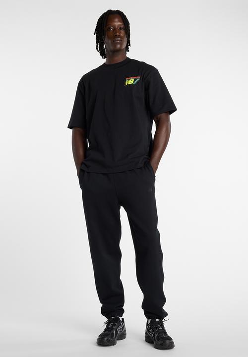 New Balance  - NB Athletics Neon Heat Map Tee - Black