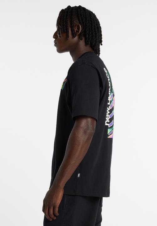 New Balance  - NB Athletics Neon Heat Map Tee - Black
