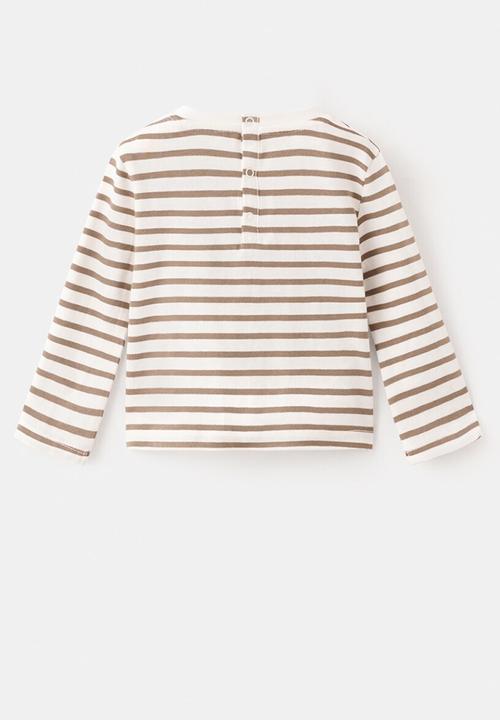 MANGO - T-Shirt LION - Natural