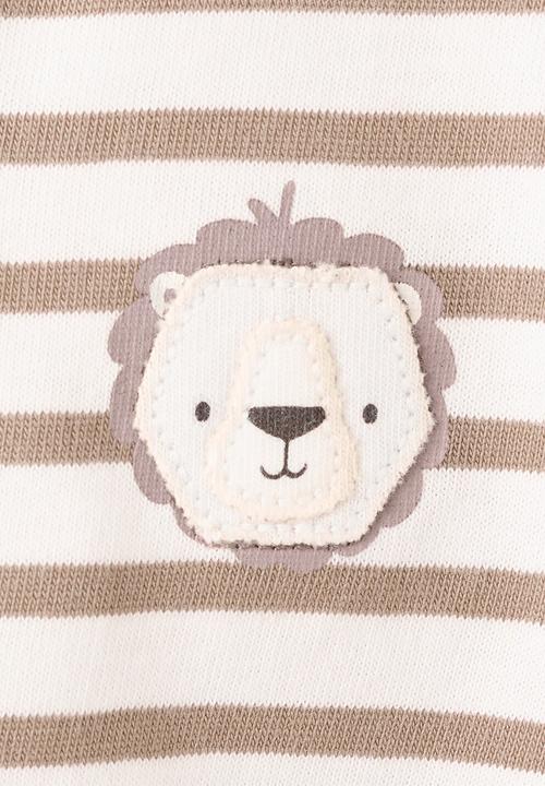 MANGO - T-Shirt LION - Natural
