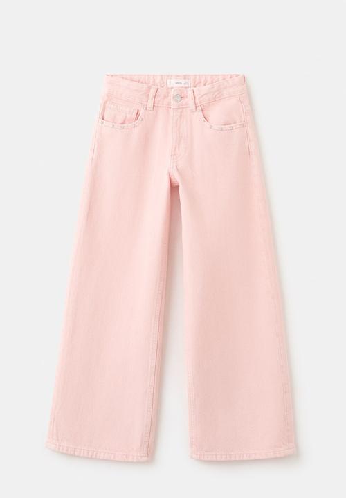 MANGO - Jeans Lowrise - pink