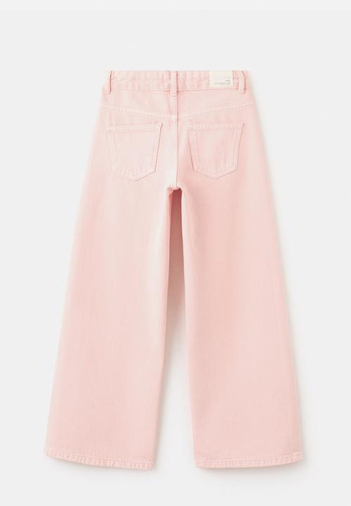 MANGO - Jeans Lowrise - pink