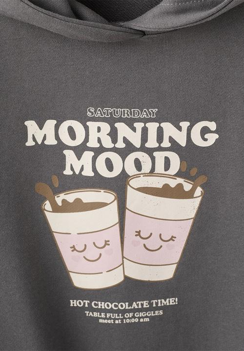 MANGO - Sweatshirt MOODSET - Charcoal