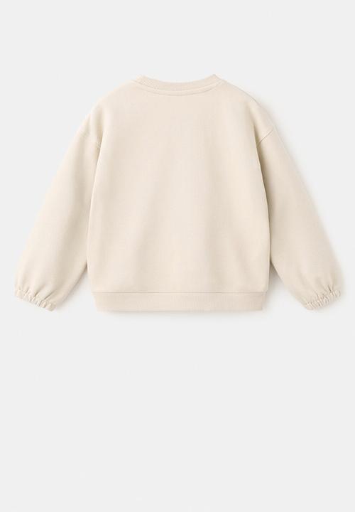 MANGO - Sudadera - Light Beige