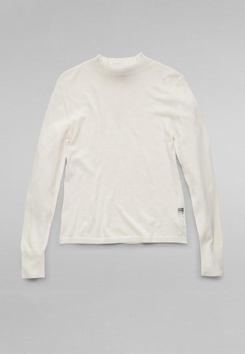 G-STAR - Mock knit - milk