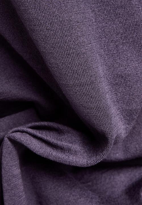 G-STAR - Core r neck knit wmn - carbonne purple