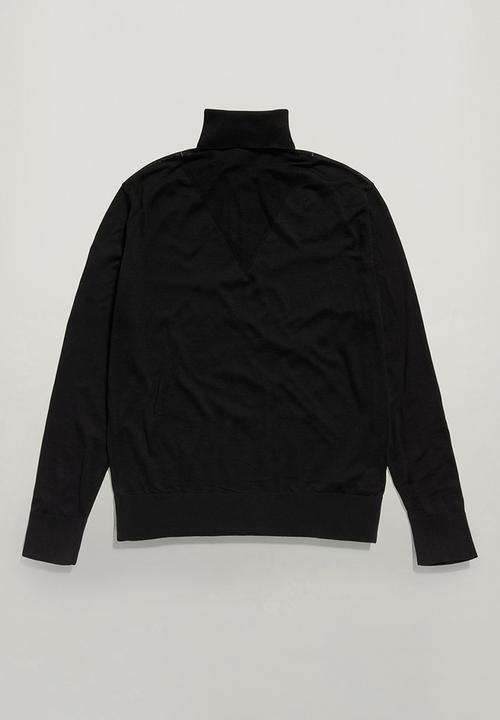G-STAR - Core roll neck knit wmn - dk black