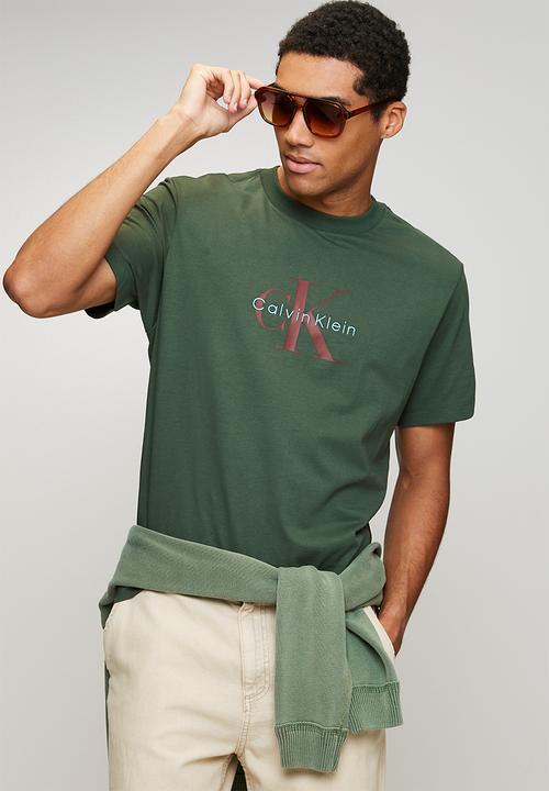Calvin Klein - Short sleeve Hero Monologo Tee 20S - Sycamore