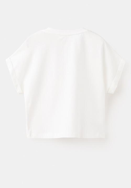 MANGO - T-Shirt PDHUGS - Natural