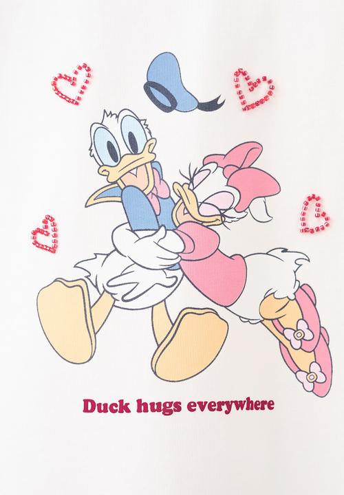 MANGO - T-Shirt PDHUGS - Natural