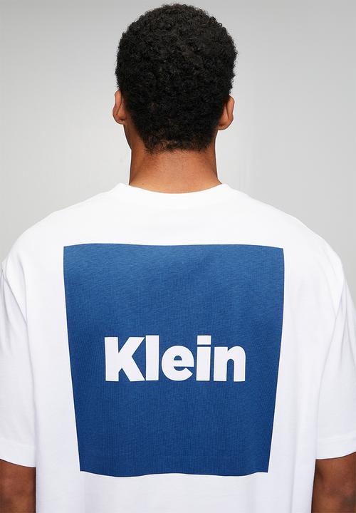 Calvin Klein - Short sleeve 16S Io Calvin Box Graphic Tee - Brilliant White