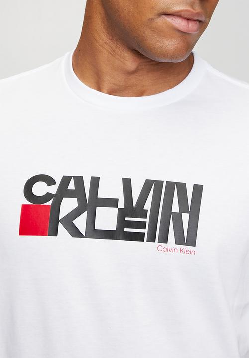Calvin Klein - Ss 30S Eu Ck Redbox Graphic Tee - Brilliant White