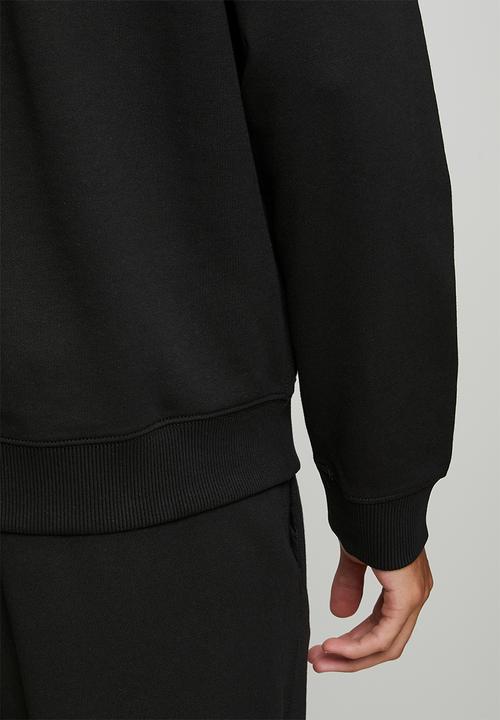 Calvin Klein - Long sleeve  eu 350terry monologo cn sweatshirt - black