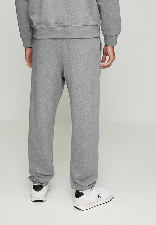 Calvin Klein - Eu 350Terry Monogram Jogger - Med Grey Htr