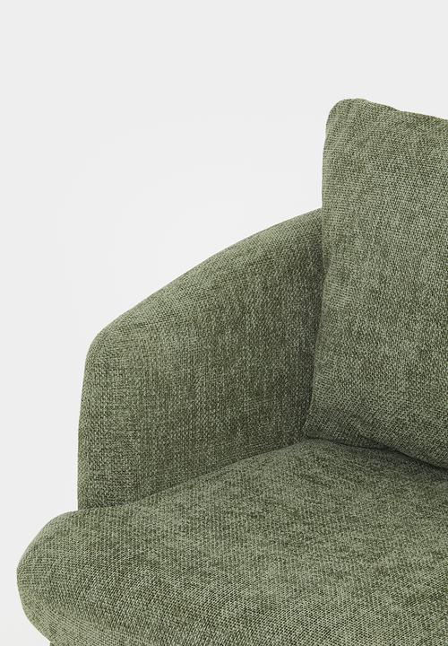 Sixth Floor - Kairo Swivel Occasional Chair - Green