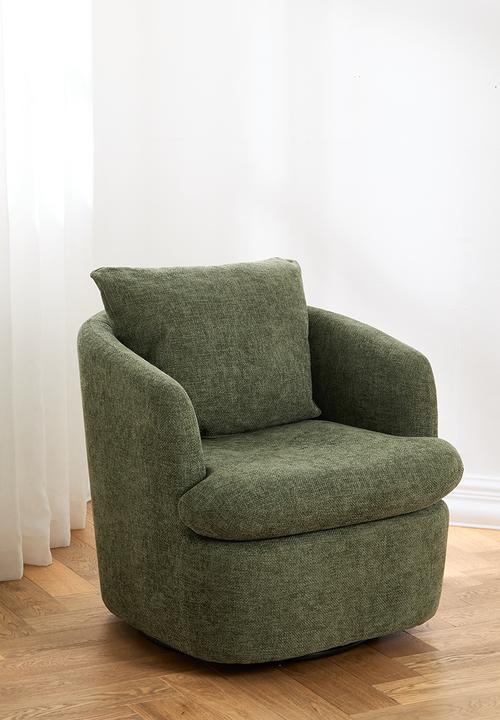 Kairo Swivel Occasional Chair - Green