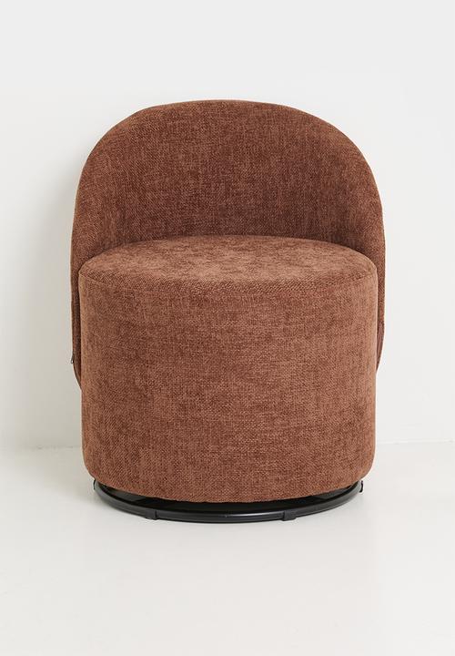 Sixth Floor - Taro Swivel Occasional Chair - Clay