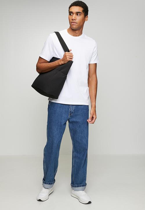 Calvin Klein - Short Sleeve Classic Monogram Tee 2Pk - Black/Bright White
