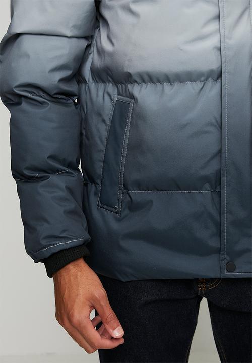POLO - Mali Ombre Puffer Long Sleeve Jacket - Blue