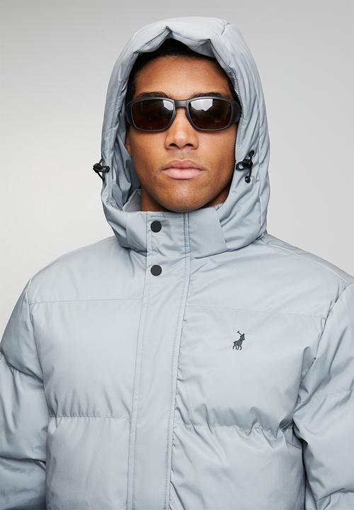 POLO - Mali Ombre Puffer Long Sleeve Jacket - Blue