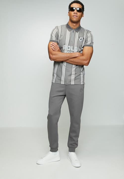 POLO - Thulani Sport Cuffed Jogger - Charcoal