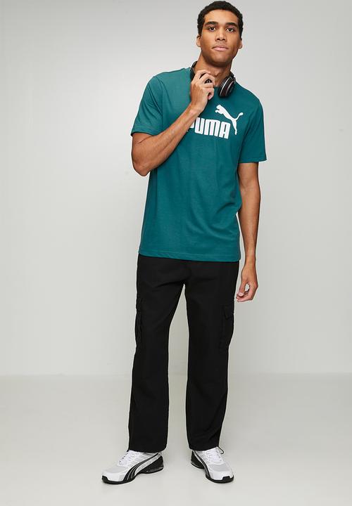 PUMA - ESS No. 1 Logo Tee - Emerald Ice