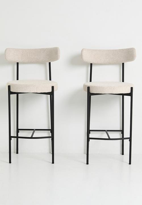 Anna Counter Stool Set Of 2 - Natural