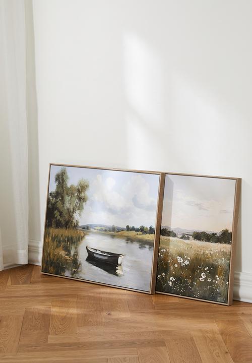 Sixth Floor - Serenity Afloat - Natural Frame