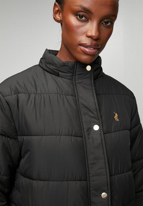 POLO - Wmn Mia Ls Puffer Jacket - Black