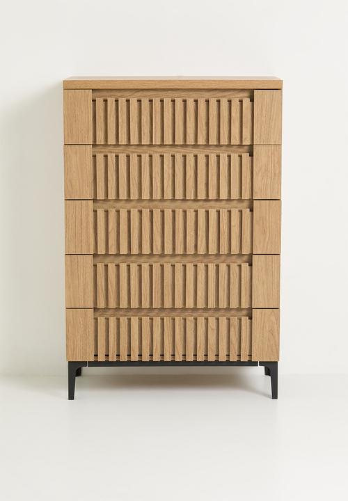 Giselle 5 Drawer - Natural