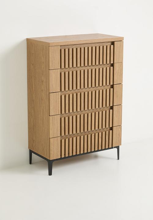 Sixth Floor - Giselle 5 Drawer - Natural