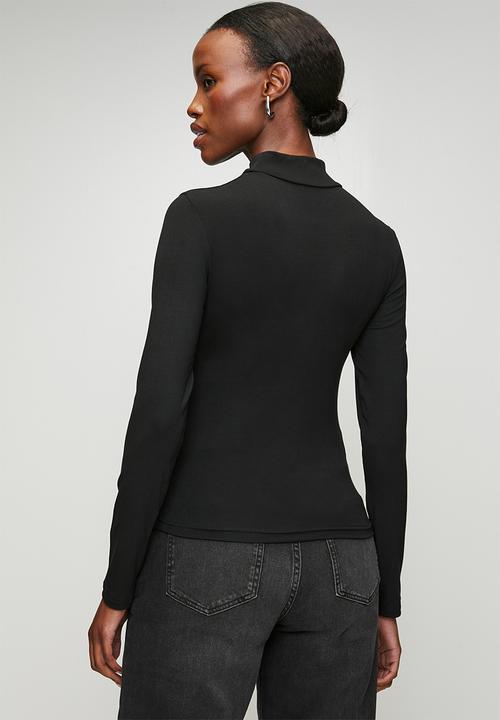 Me&B - Luxe Poloneck Essential - Black
