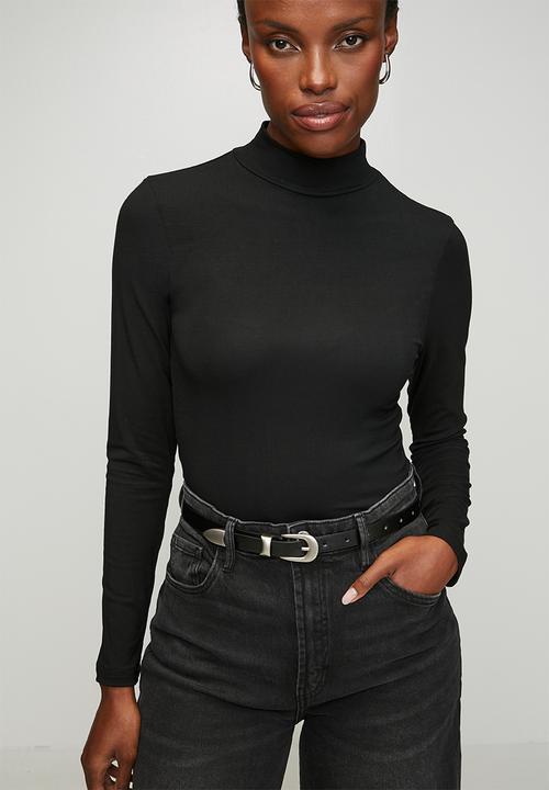 Me&B - Luxe Poloneck Essential - Black