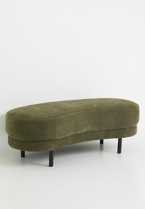 Sixth Floor - Hyancinth Ottoman - Green