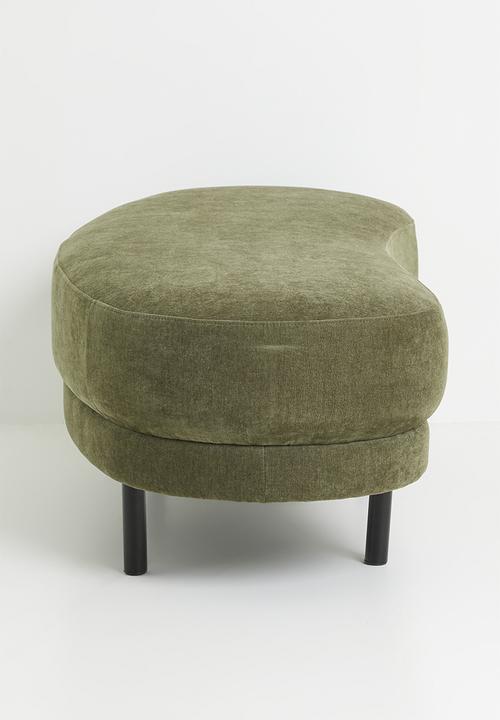 Sixth Floor - Hyancinth Ottoman - Green