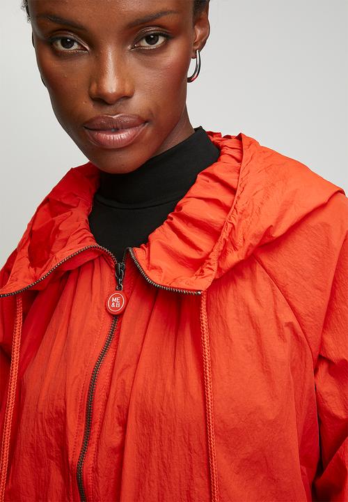 Me&B - Cropped Element Jacket - Coral