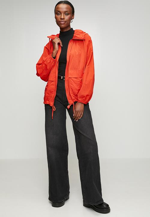 Me&B - Cropped Element Jacket - Coral